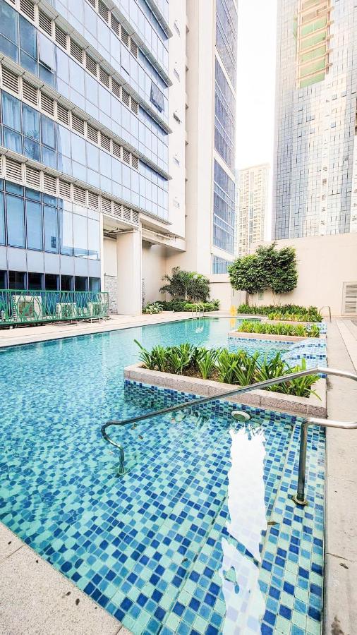 Modern 1Br In Uptown Bgc Aparthotel Taguig Kültér fotó