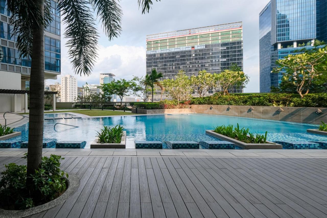 Modern 1Br In Uptown Bgc Aparthotel Taguig Kültér fotó