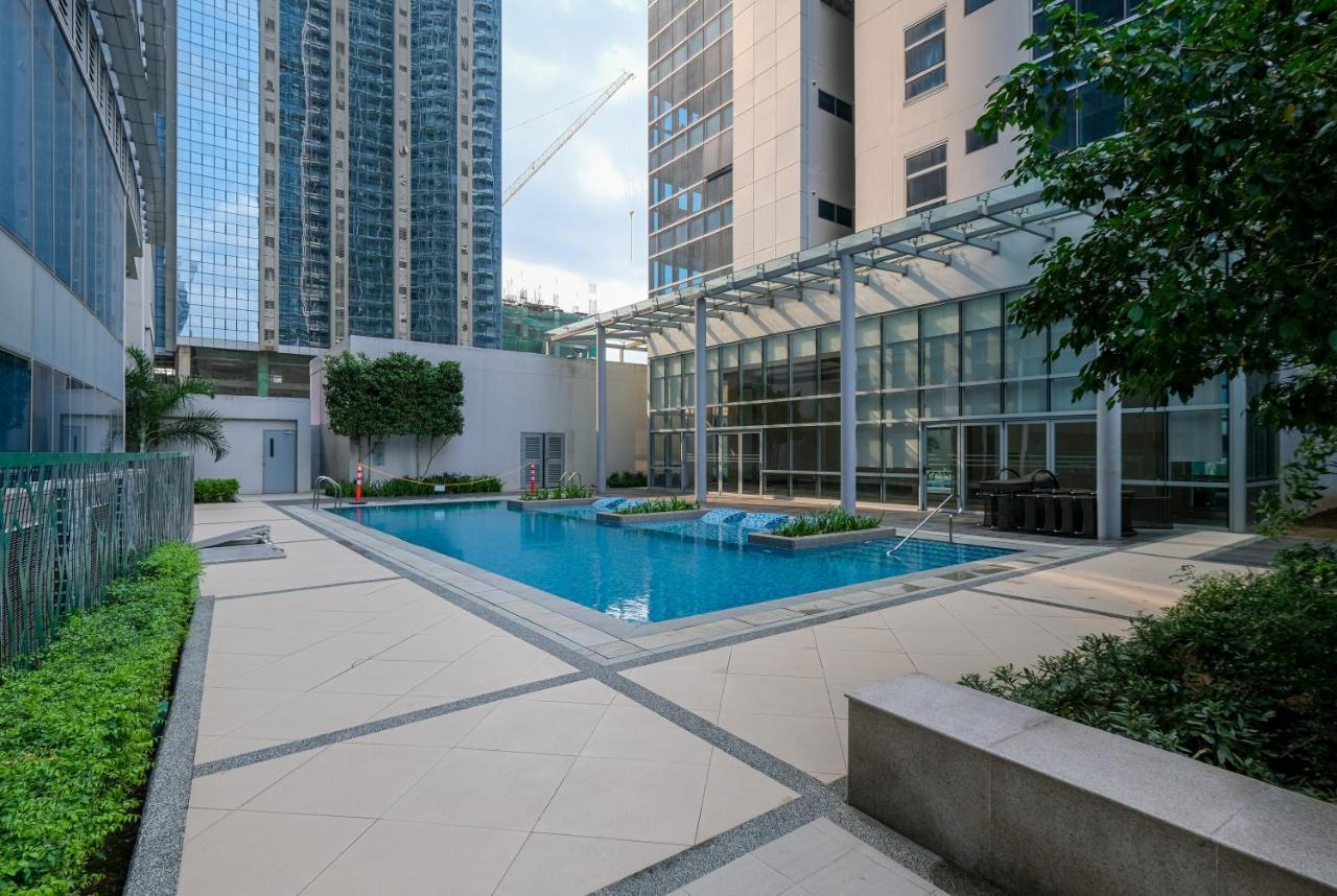 Modern 1Br In Uptown Bgc Aparthotel Taguig Kültér fotó