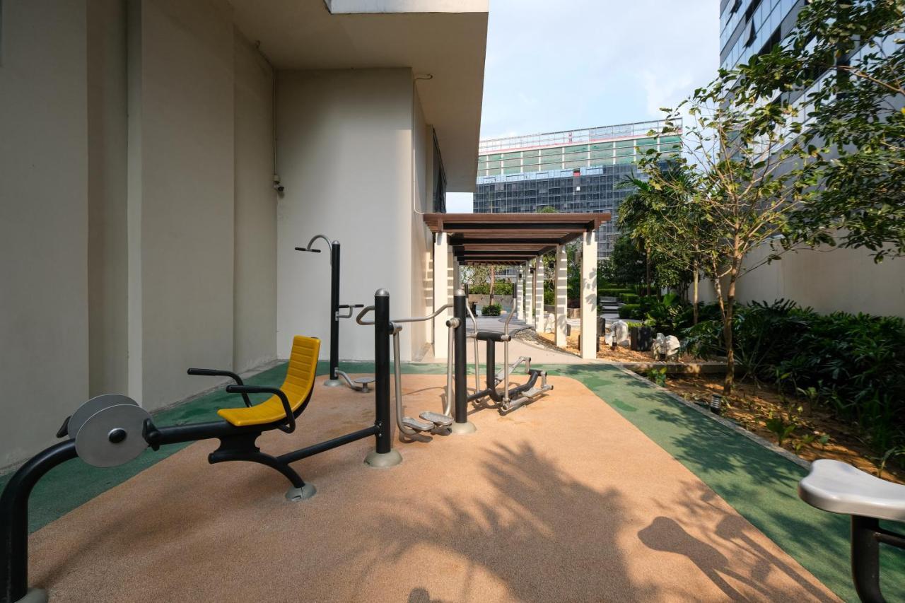 Modern 1Br In Uptown Bgc Aparthotel Taguig Kültér fotó