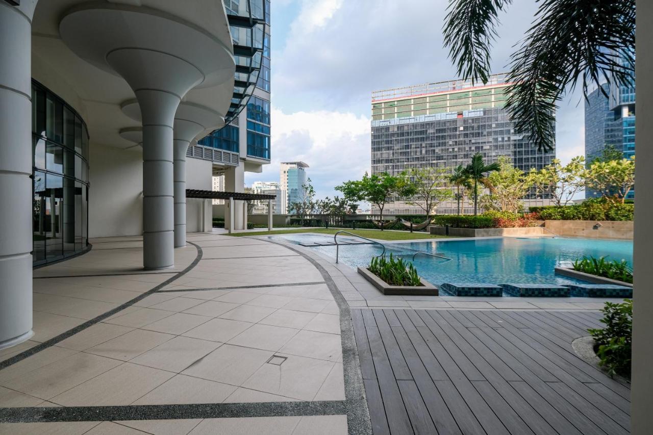 Modern 1Br In Uptown Bgc Aparthotel Taguig Kültér fotó